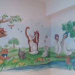 Wall art - kids room - The Aristocats design