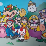 Mario Wall Mural